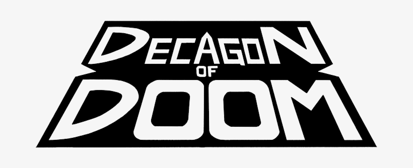 Decagon Of Doom Comic Logo - Comics, transparent png #1437515