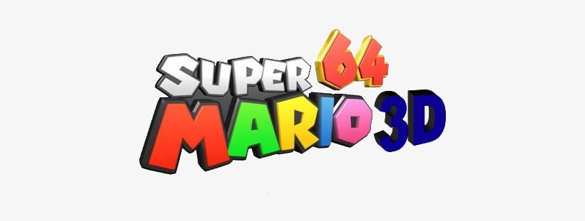 Image D Fantendo Nintendo - Super Mario 64 Logo Png, transparent png #1437616