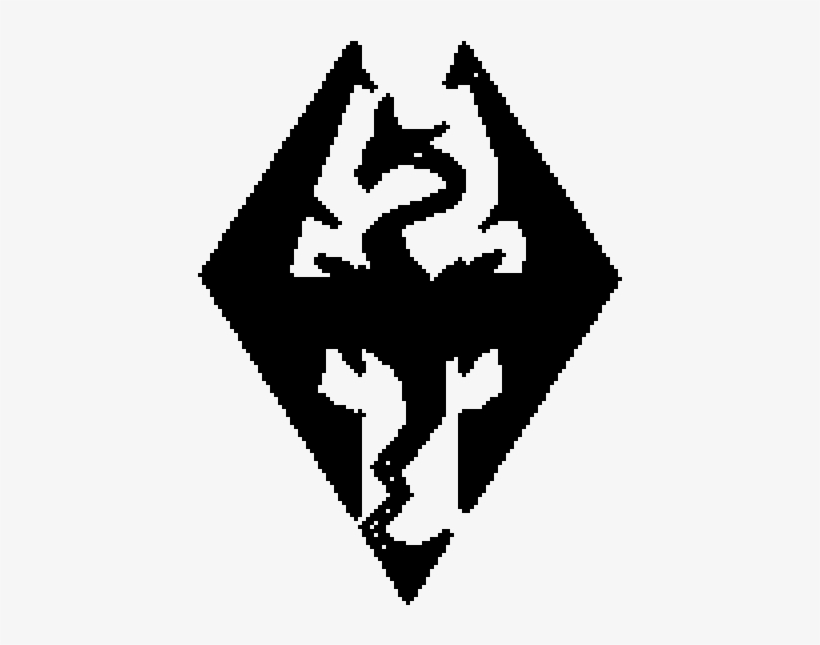 Skyrim Logo - Logo, transparent png #1437671