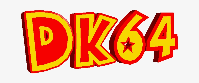 Download Zip Archive - Donkey Kong 64 Logo, transparent png #1437707