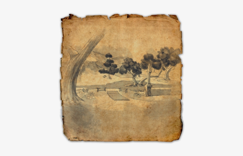 Click To Enlarge - Elder Scrolls Treasure Map, transparent png #1437864