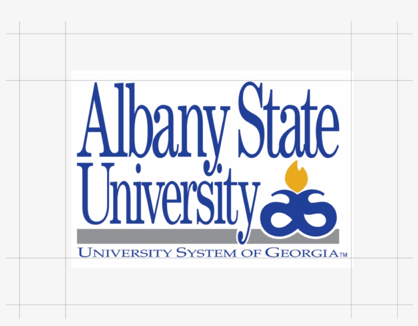 Asu Logo Exclusion Zone - Albany State University Logo, transparent png #1438193