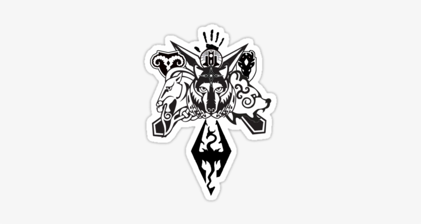 Skyrim Logo Transparent Gallery For > Skyrim Logo Png - Skyrim Logo, transparent png #1438310