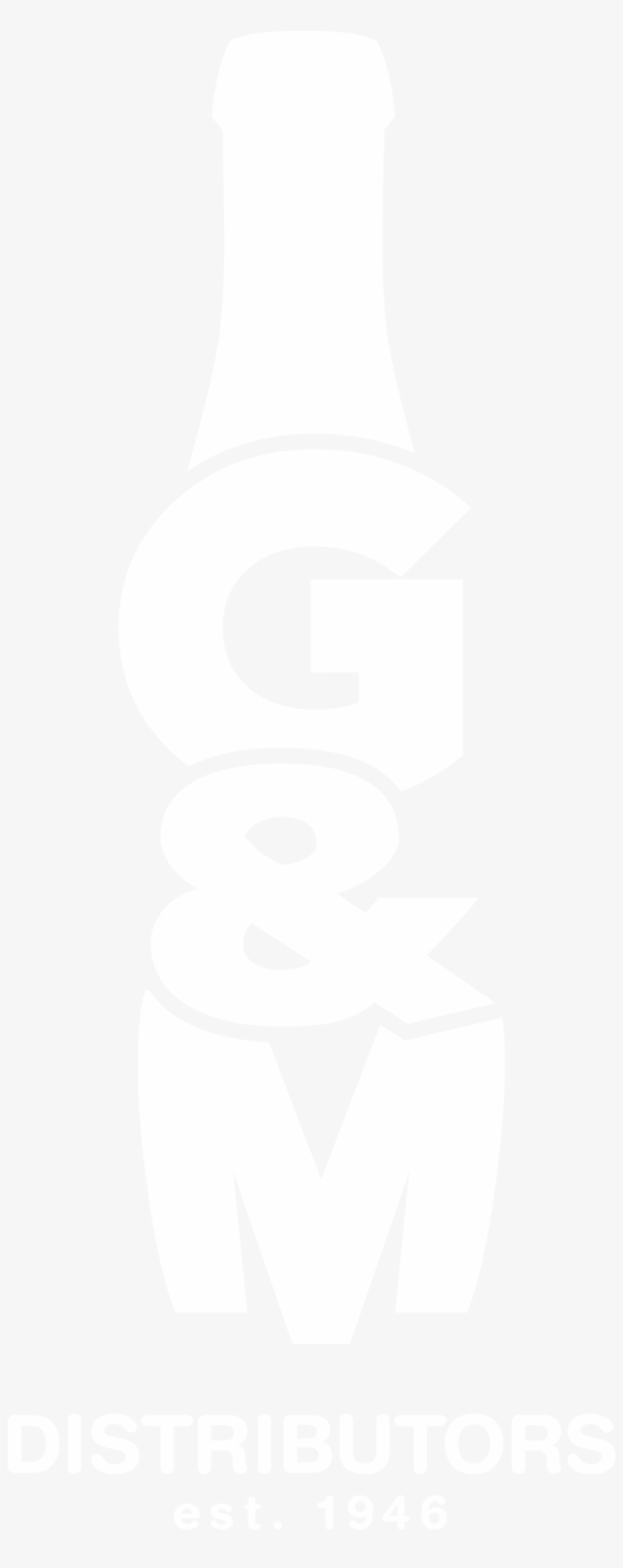 Logo White - G&m Distributors Inc., transparent png #1438776