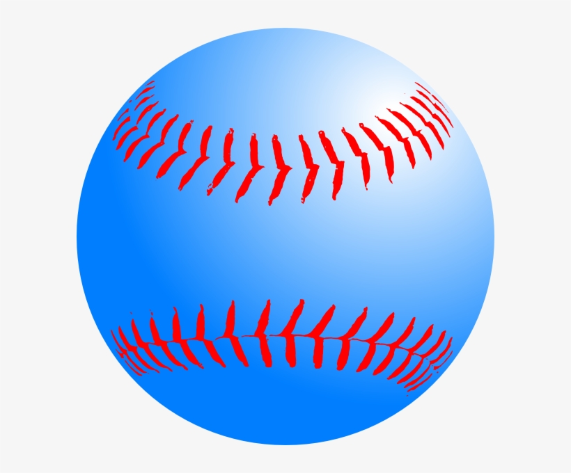 Blue Baseball Svg Clip Arts 600 X 600 Px, transparent png #1439576