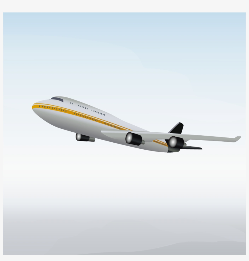 Get Notified Of Exclusive Freebies - Airplane, transparent png #1439904