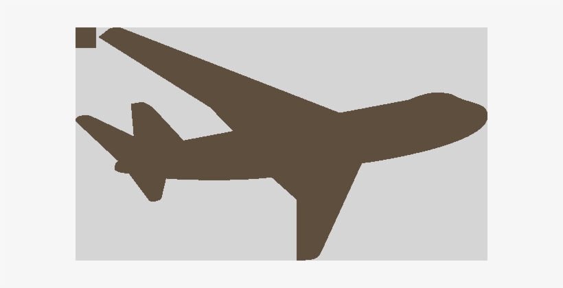 Silhouette Airplane Clipart, transparent png #1440020