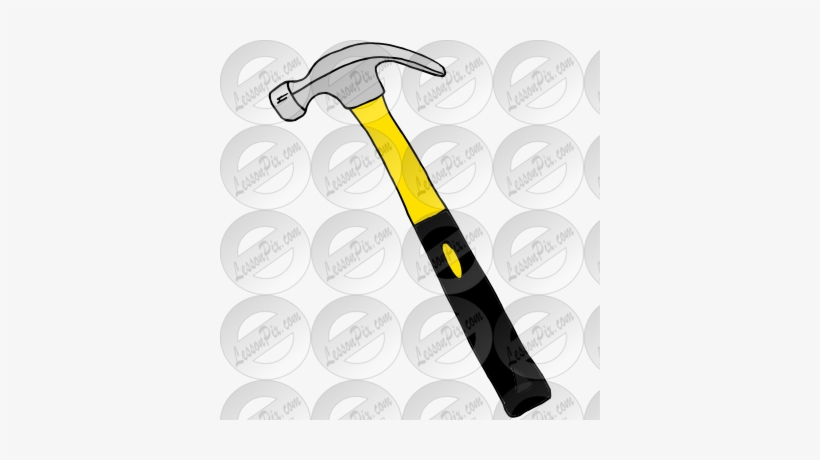 Hammer Clipart Ball - Hammer, transparent png #1440100