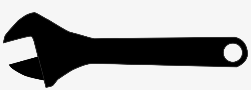 Transparent Hammer Silhouette - Wrench Clipart, transparent png #1440555