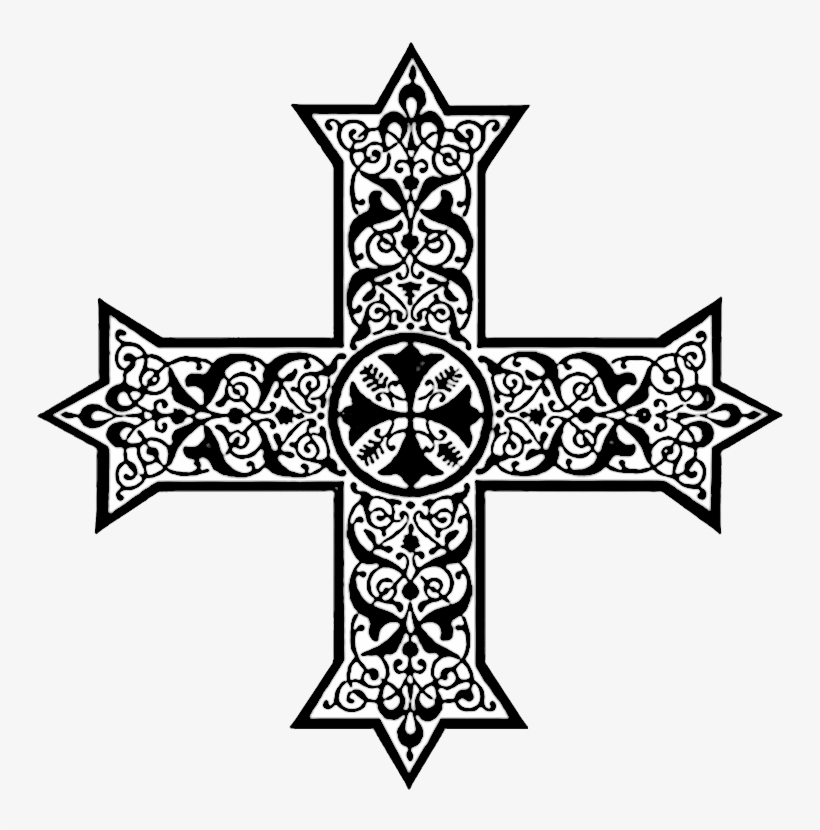 Coptic Crosses In Liturgical Colors Christian Clip - Ash Wednesday Transparent Clipart, transparent png #1440633