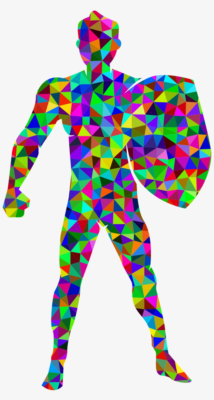 Big Image - Regenbogen Farbige Pferdekopf-prismatische Kunst Mauspads, transparent png #1441108