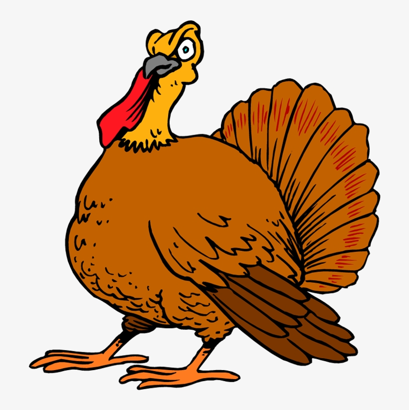 28 Collection Of Turkey Clipart Free Png - Thanksgiving Themed, transparent png #1441254