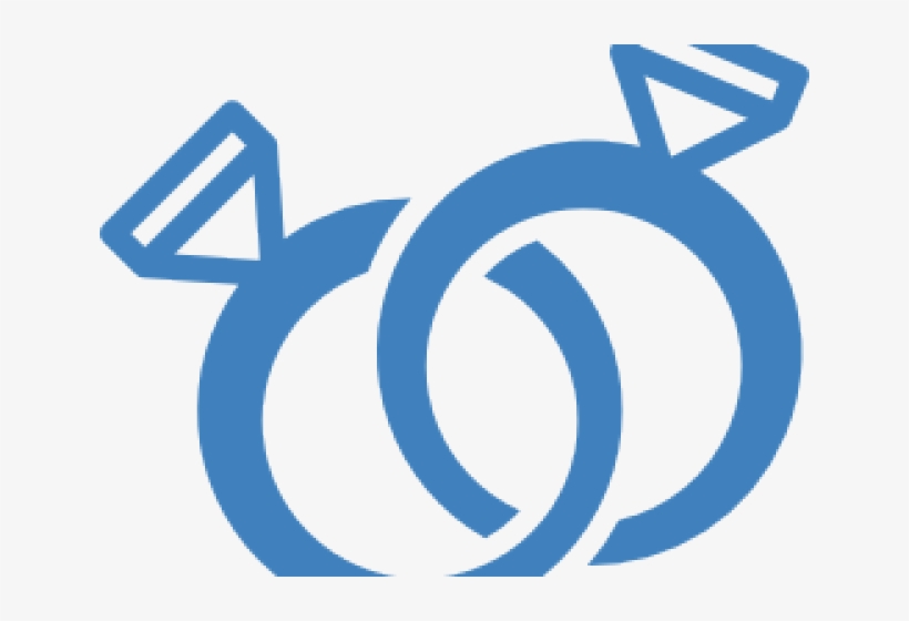 Ring Clipart Spouse - Wedding Ring Icons Png, transparent png #1441662