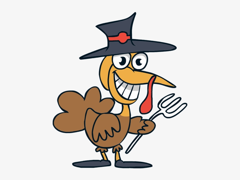 Turkey Clipart Hat - Thanksgiving Day Turkey Transparent Clipart, transparent png #1441751