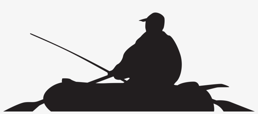 Fishing Boat Clipart Silhouette Free Collection - Boat Silhouette Png, transparent png #1441912