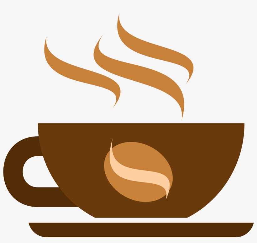 Cafe Clip Art Cartoon Transprent Png Free - Cartoon Coffee Logo Png, transparent png #1442130