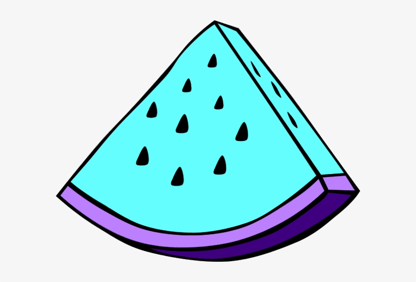 Watermelon Clipart Oblong - Watermelon Fruit To Color, transparent png #1442457