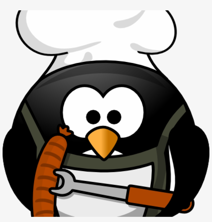Bbq Clipart Thanksgiving Clipart - Bbq Penguin, transparent png #1443204