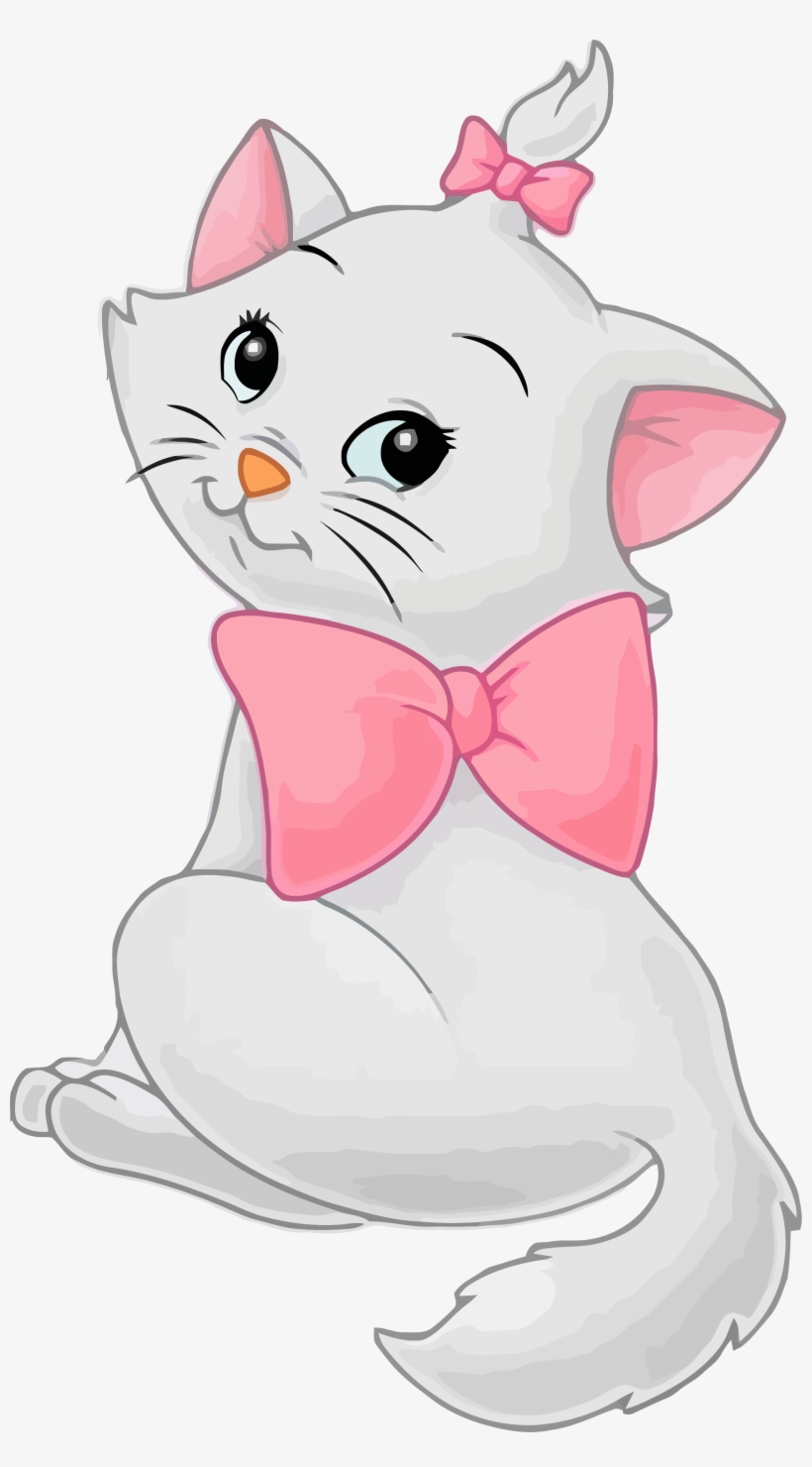 Disney Girl Cat Clipart Png Download - Marie Disney, transparent png #1443266
