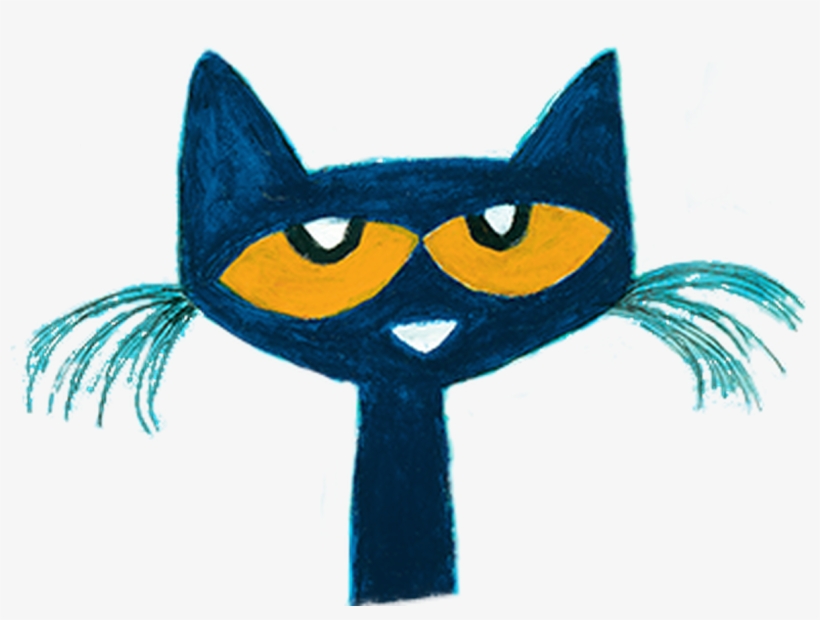 Pete The Cat Png Image Black And White - Pete The Cat's Groovy Guide To Life (hardcover), transparent png #1443377