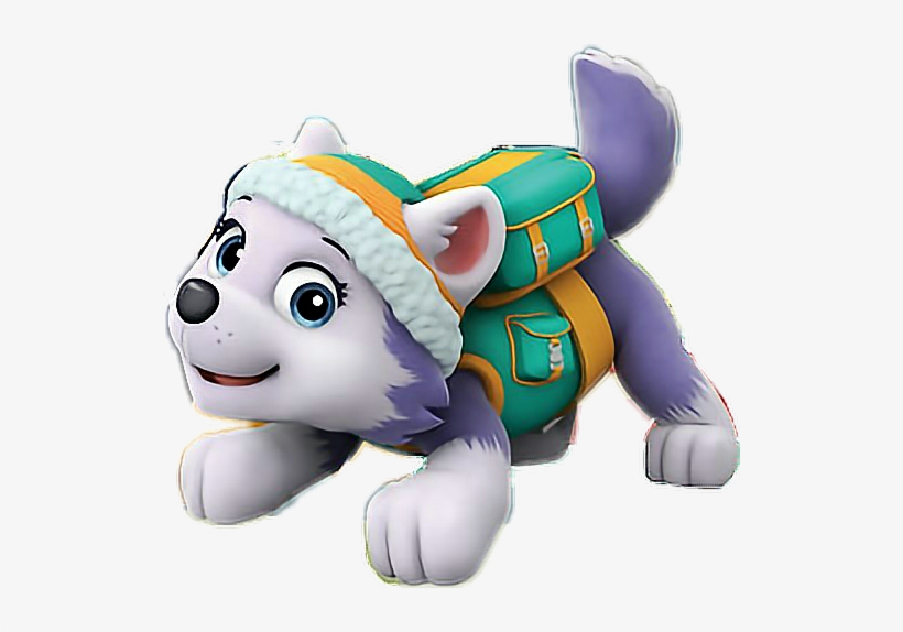 Everest Paw Patrol Png Jpg Free - Everest Paw Patrol Png, transparent png #1443518