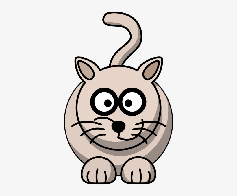 This Free Clipart Png Design Of Grey Cat Clipart Has, transparent png #1443528