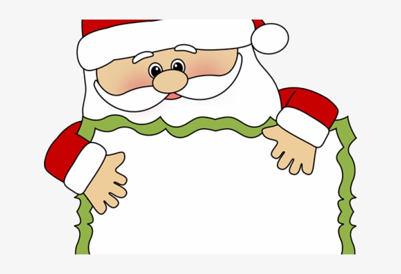 Free Santa Clipart - Christmas Save The Date Usborne, transparent png #1443891