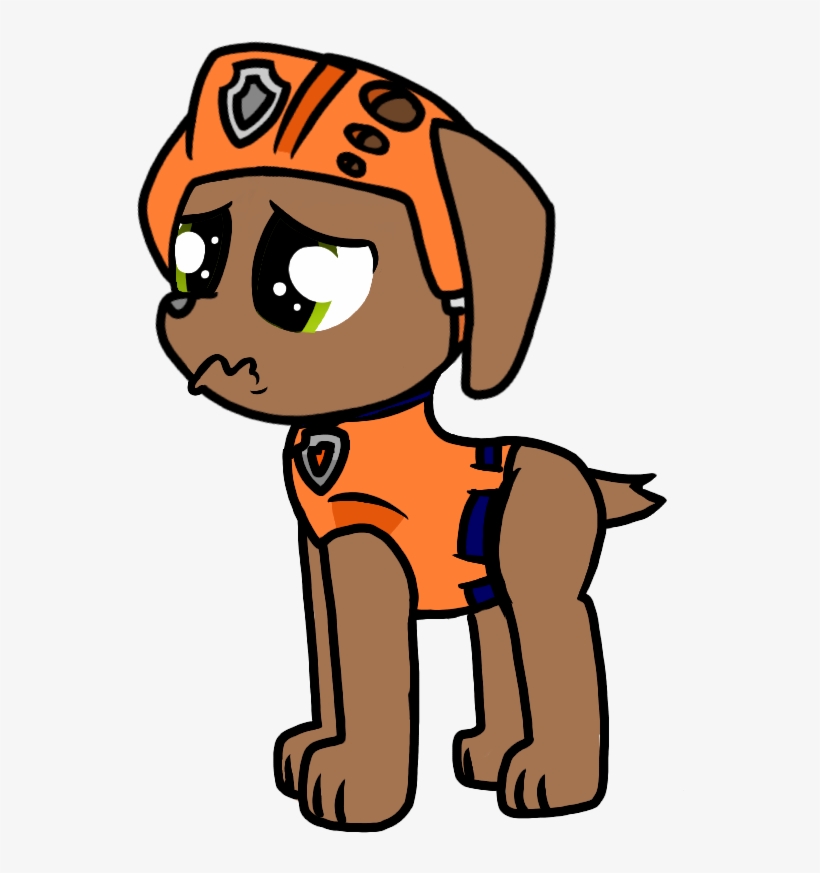 Paw Patrol Zuma By Rainboweevee Da - Paw Patrol Marshall Sad - Free