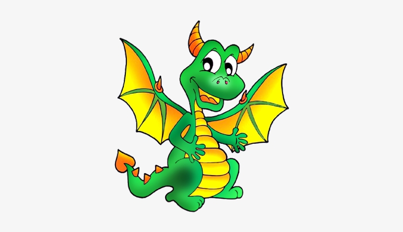 Amazing Dragon Clipart Dragon Cartoon Images - Cartoon Dragon, transparent png #1444001
