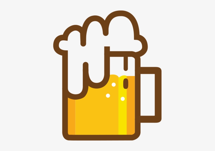Beer Pint Clipart - Transparent Background Beer Clipart, transparent png #1444114