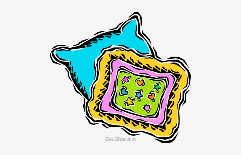 Pillows Royalty Free Vector Clip Art Illustration, transparent png #1444191