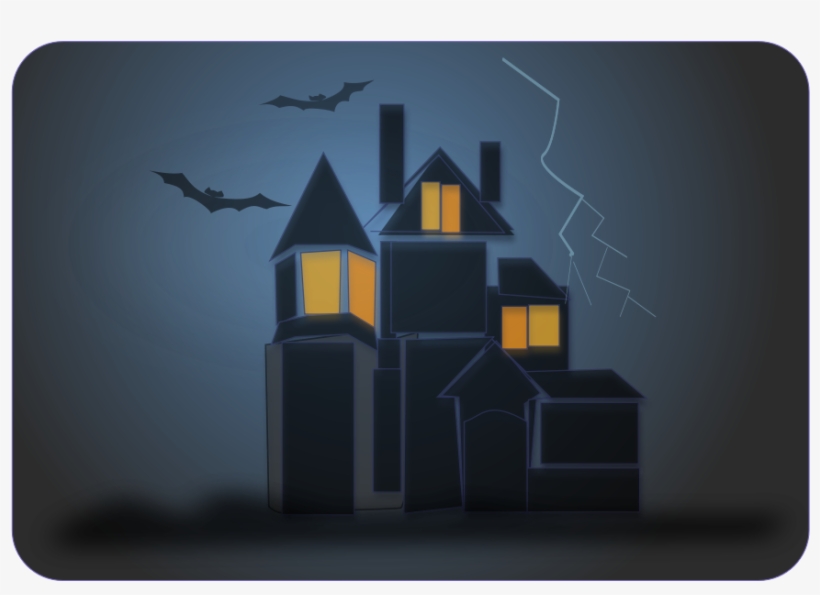 Haunted House Iphone Icon Clipart Png For Web, transparent png #1444277