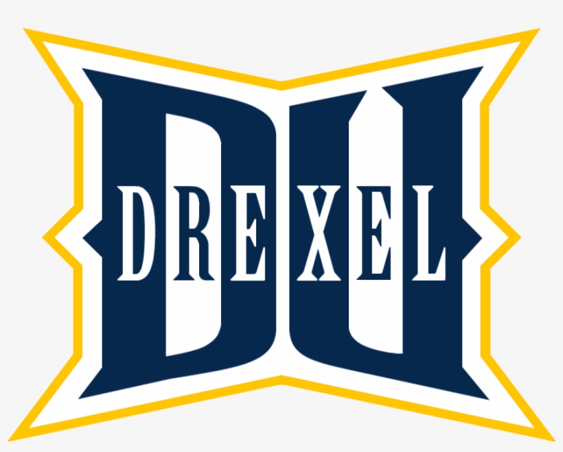 Drexel Dragons Logo Clipart - Drexel University Colors, transparent png #1444599
