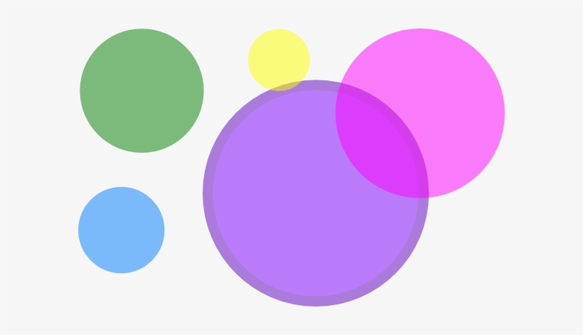 Colored Circles Clip Art At Clker - Colorful Circles Clipart, transparent png #1444754