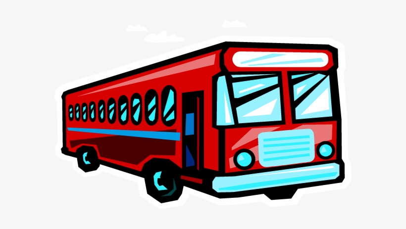 Bus - Land Transportation Clip Art, transparent png #1444834