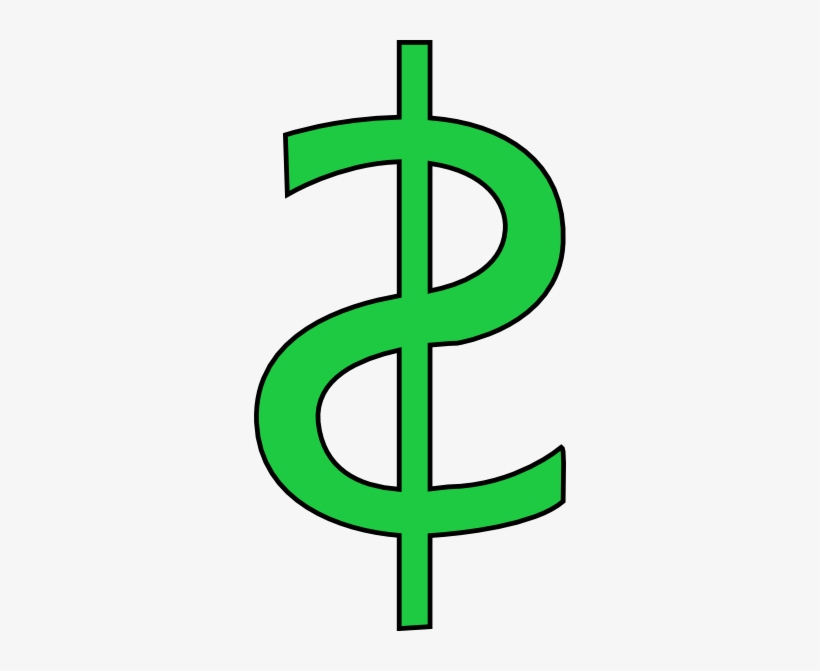 Money Sign Green Dollar Sign Clipart Free Images - Svg, transparent png #1445009