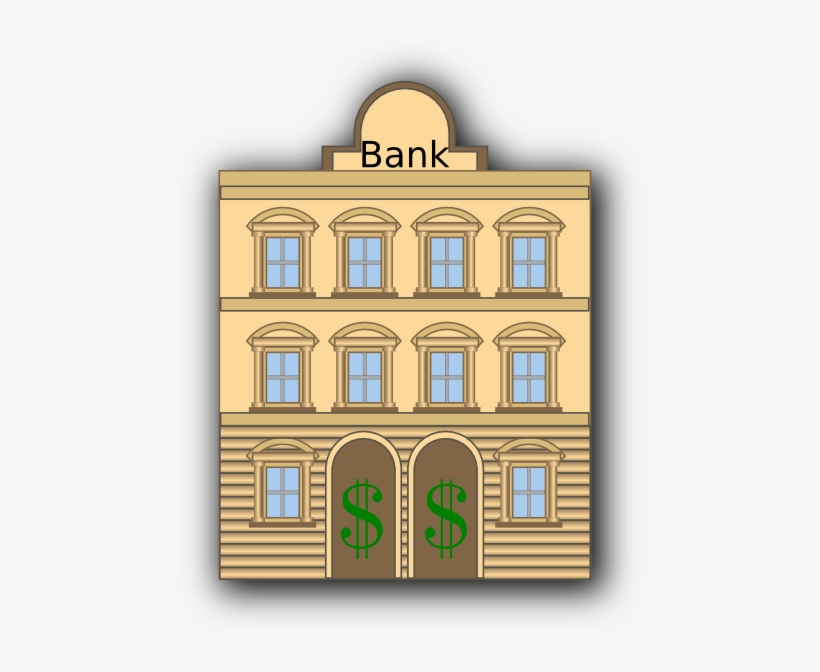 Bank Building Clip Art, transparent png #1445091
