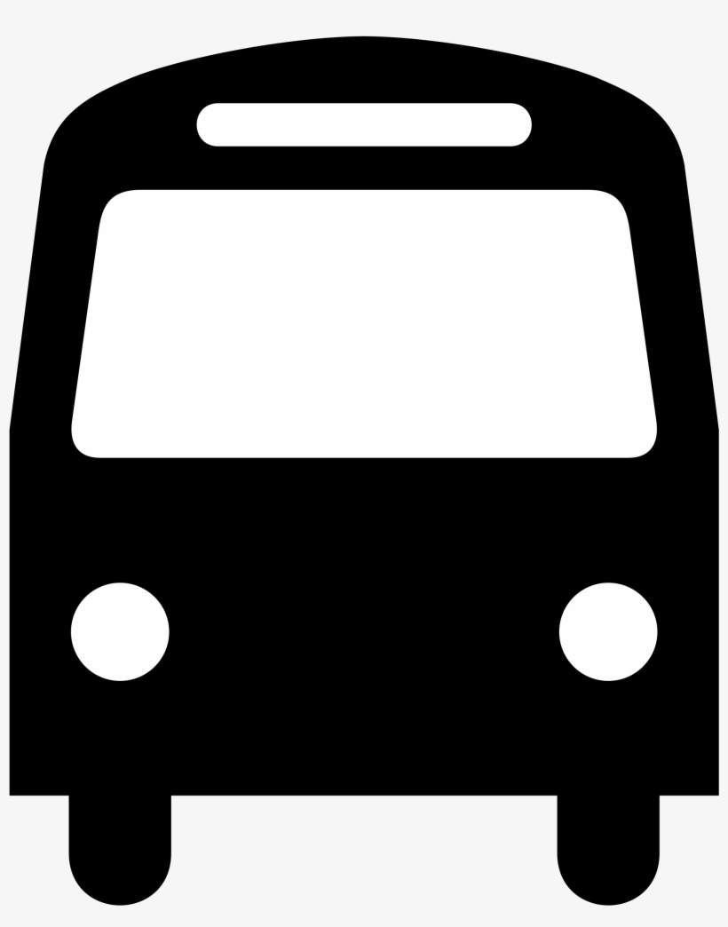 Bus Cliparts Transparent - Bus Symbol, transparent png #1445187