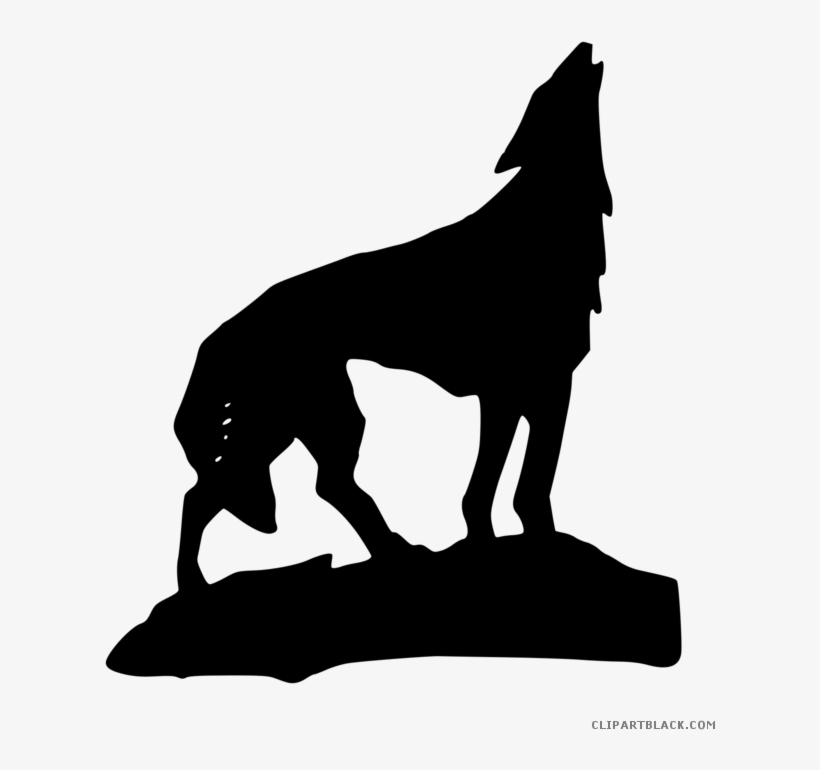 Gray Wolf Clipart Wolf Animal - Wolf Clip Art, transparent png #1445434