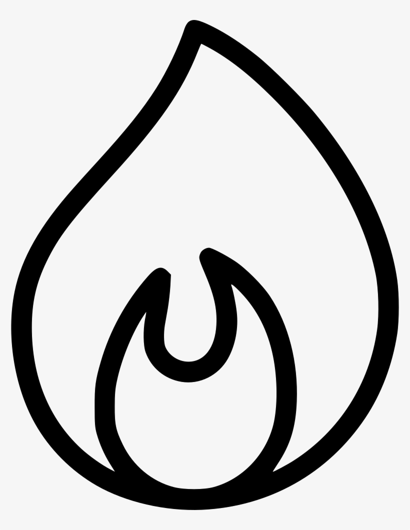 Fire Flame Comments - Fire Line Icon Png - Free Transparent PNG Download -  PNGkey