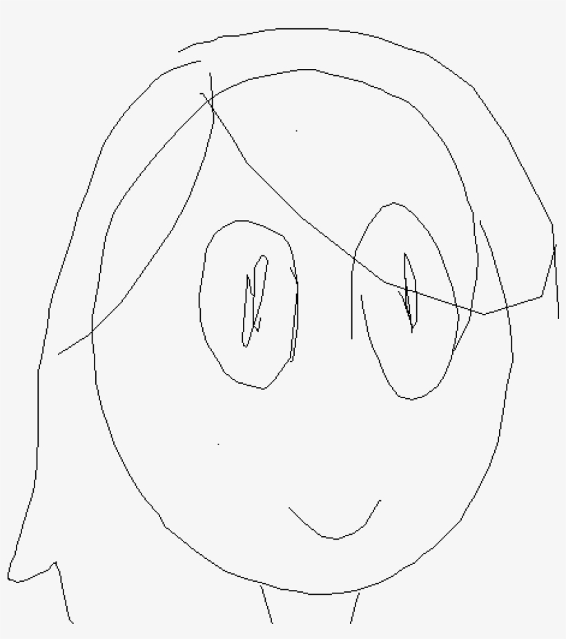 Tried Drawing On My Amazon Fire Tablet - Line Art, transparent png #1446142