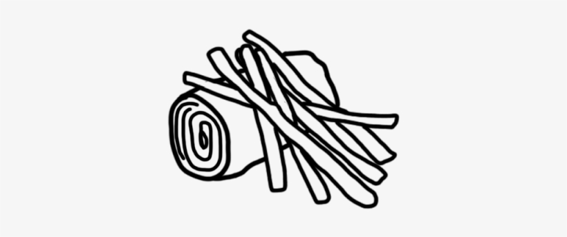 As The Fire Consumes Your Kindling, Add On Larger Sticks - Build A Fire Clip Art Black And White, transparent png #1446365