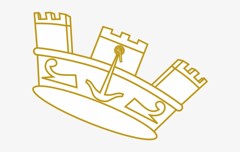 Crown Clipart Outline Png - Crown Outline, transparent png #1446781