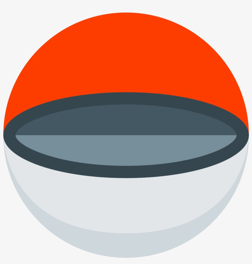 Open Pokeball Png Vector Library Stock - Pokeball Open, transparent png #1446932
