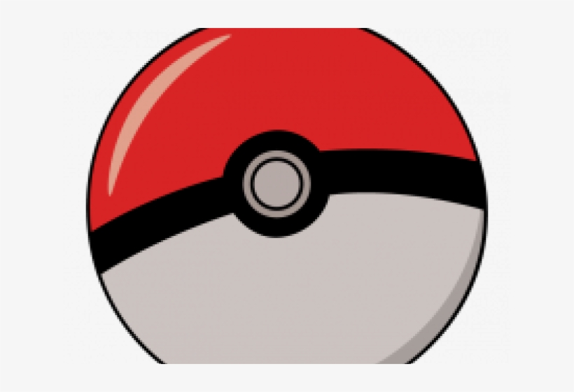 Pokeball Clipart Simple - Drawing, transparent png #1446938