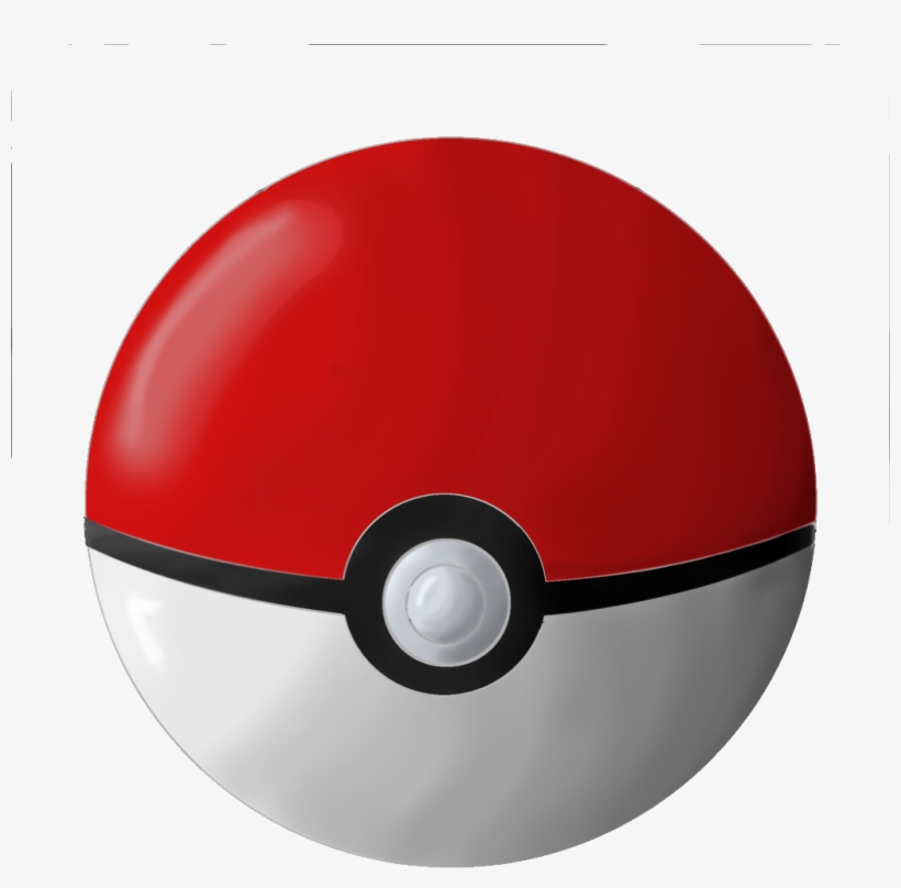 Pokeball Clipart Transparent Background - Pokeball Png, transparent png #1446994
