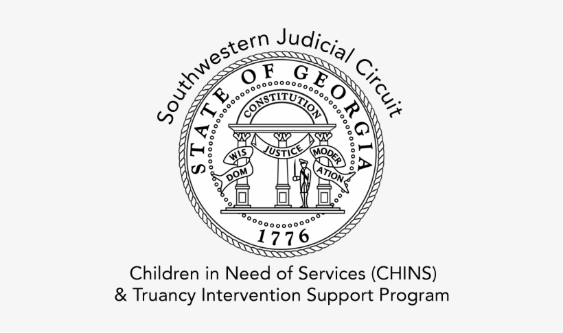 Chins & Truancy Intervention - Georgia State Seal, transparent png #1447036