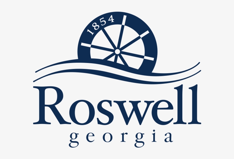 City Of Roswell 2016 Logo Pantone295 Blue Microsoft - Roswell, transparent png #1447481