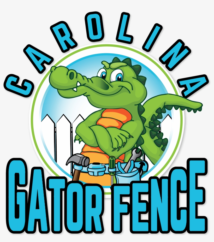 Small Banner Image With Gator Fence Mascot - Cartoon, transparent png #1447603