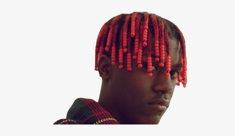 Lil Yachty Dreads Png - Rapper With Red Hair.